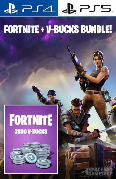 Fortnite + 2800 V-Bucks PS4/PS5